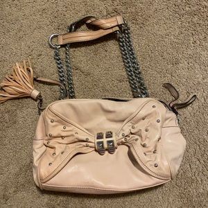 Studded pink Betsy johnson purse